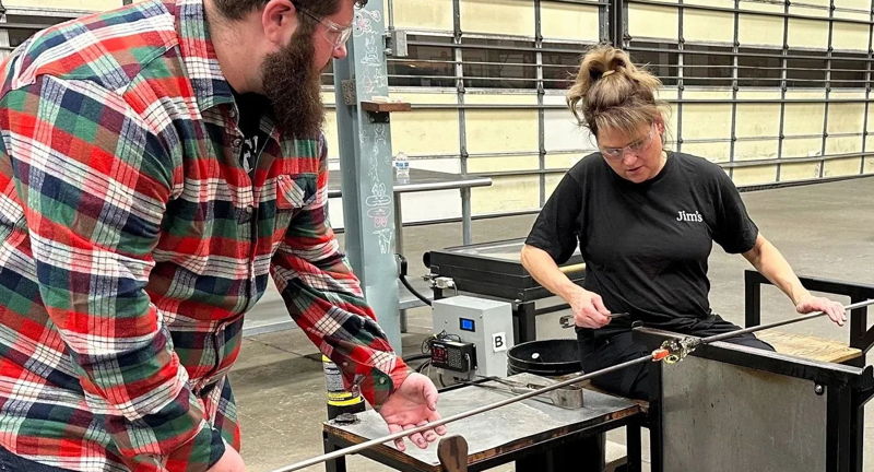 Intro to Glass Blowing | Glass 1