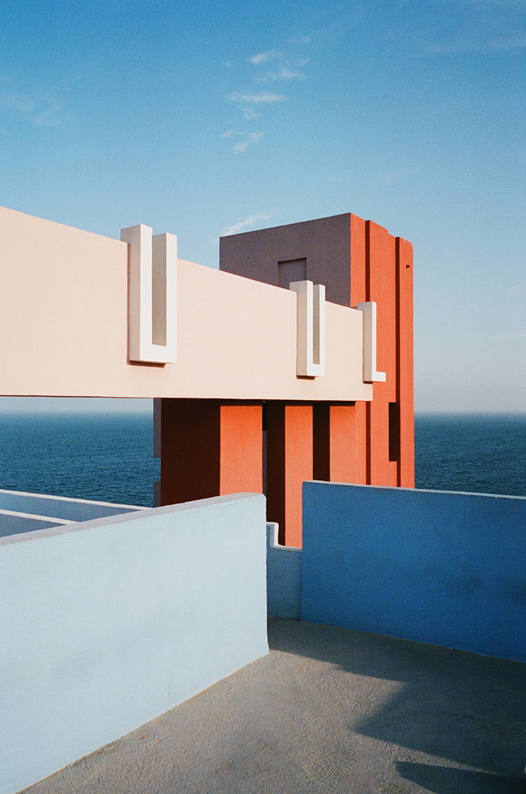 La Muralla Roja by Ricardo Bofill | Photographed by Hannah Davis for Wolf & Moon Jewellery