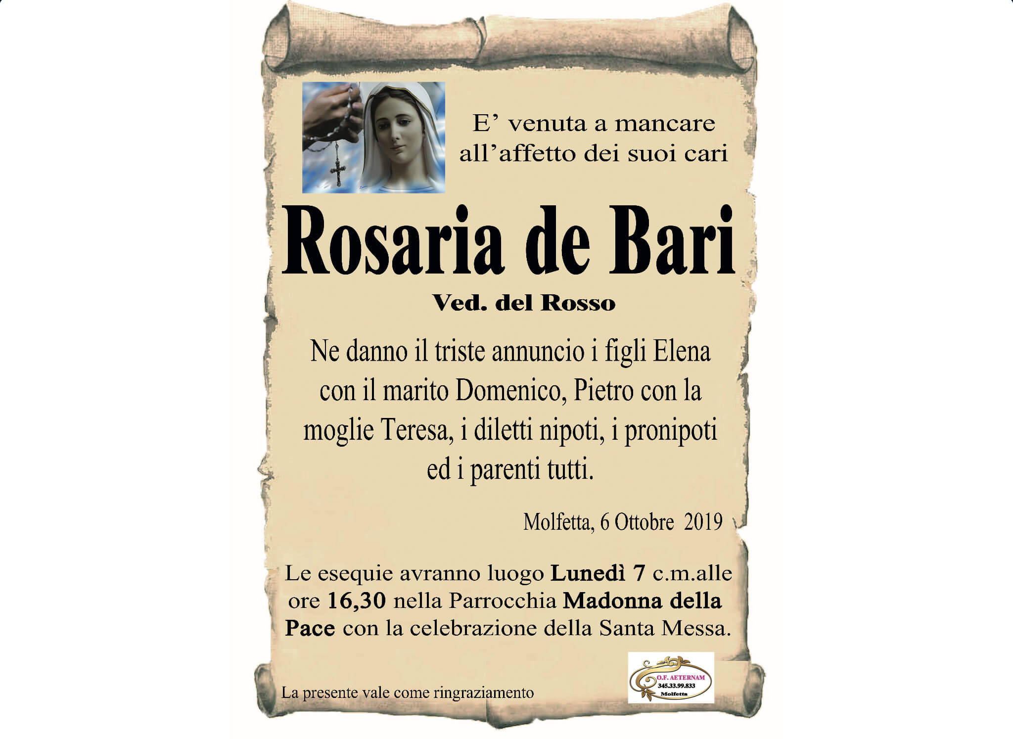 Rosaria de Bari