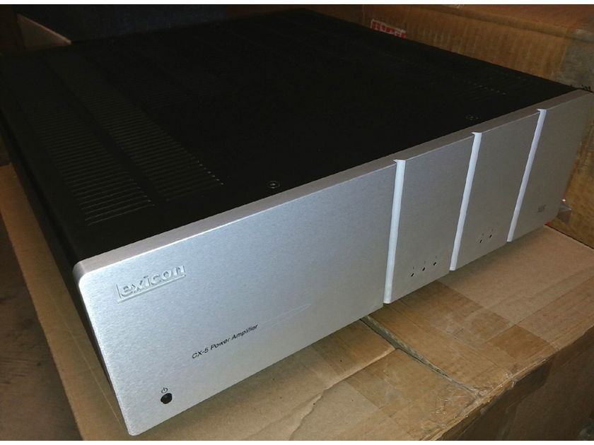 Lexicon CX-5 140 Watt 5-Ch Power Amplifier DEMO (Finish: Sliver/ Nat)