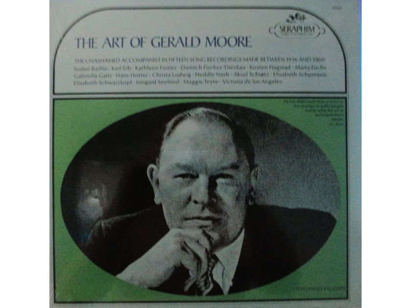 GERALD MOORE (FACTORY SEALED CLASSICAL LP) -  THE ART OF GERALD MOORE (1936-1960) SERAPHIM 60044