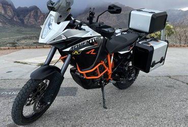 2015 KTM 1190 ADVENTURE R motorcycle for rent near Las Vegas, NV
