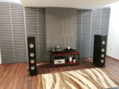 My new HiFi room with proffesional acoustic treatment
