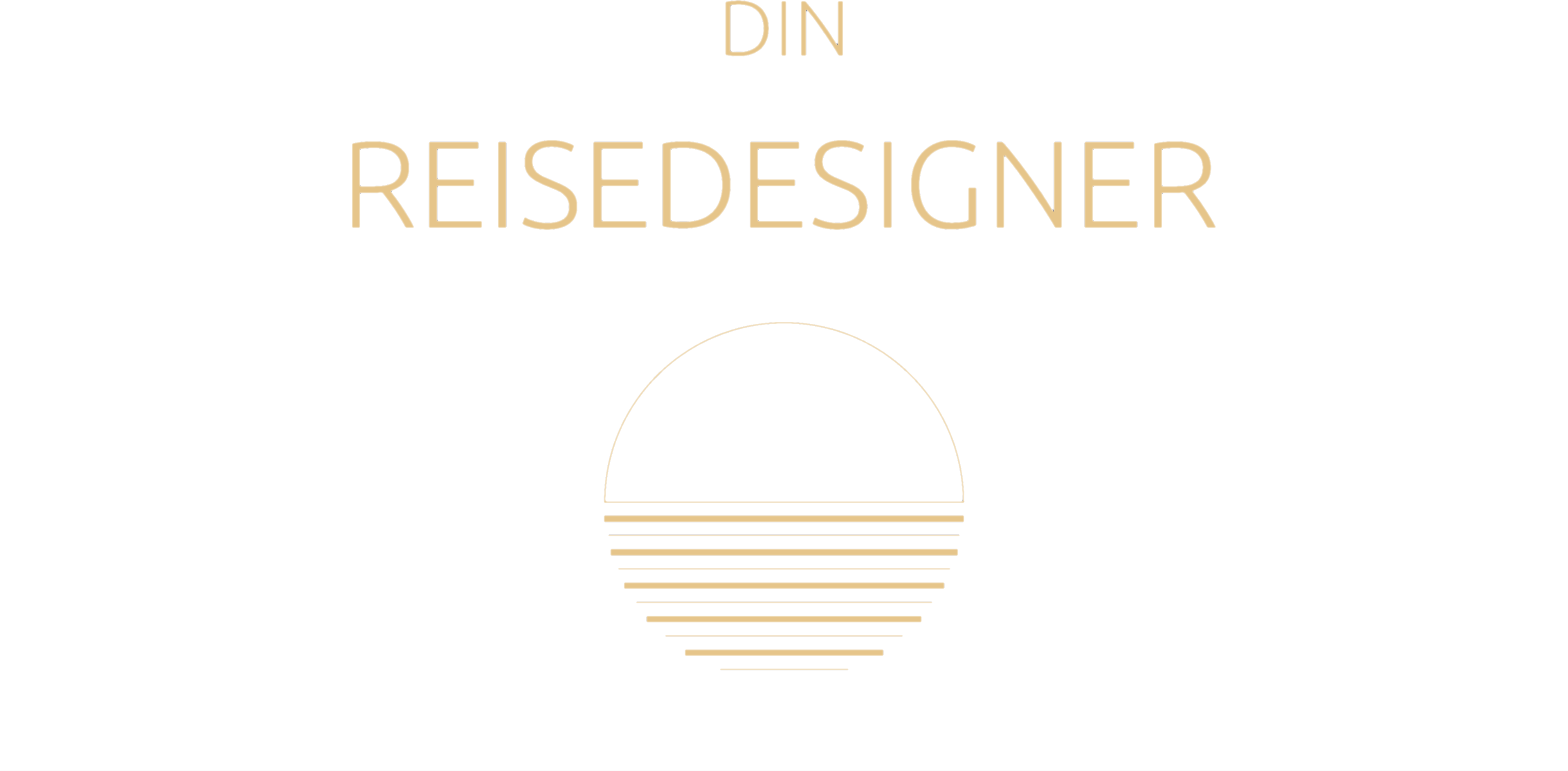 Din reisedesigner logo