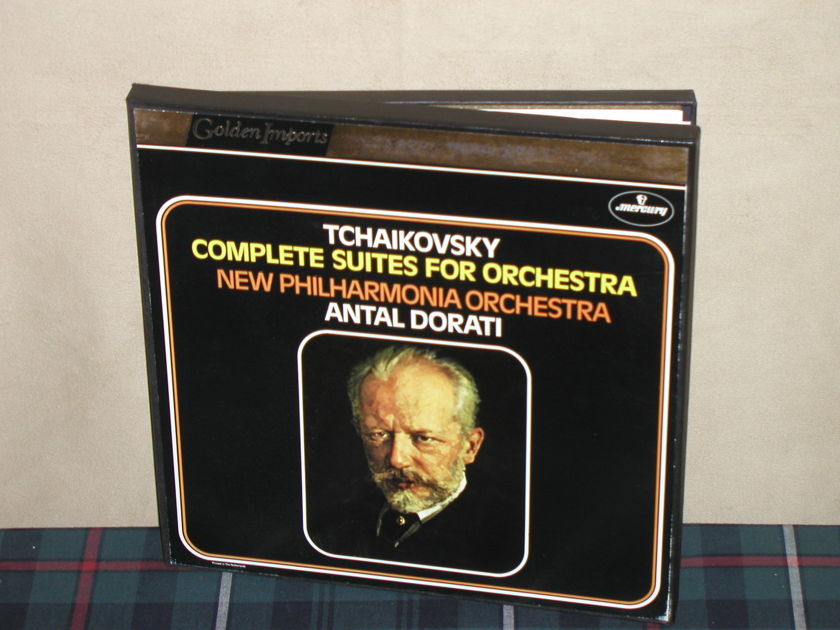 Dorati/NPO  Tchaikovsky - Complete Suites For Orchestra 3LP Mercury Golden Imports Box
