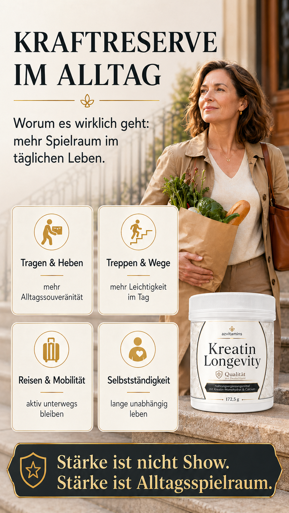 Alltägliche Belastbarkeit ab 40 und der schleichende Verlust von Reserve.