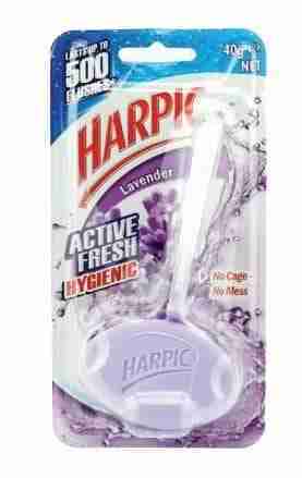 Harpic Hygienic Lavender Toilet Block 40G