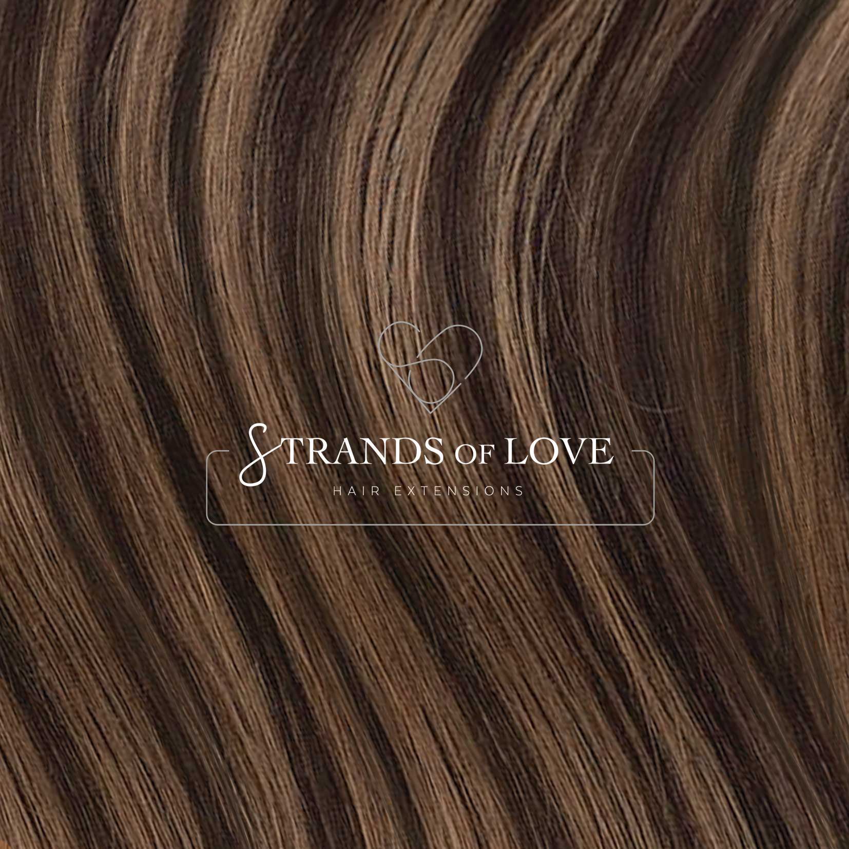 Strands Of Love Hair Extensions Colour Copper Brown