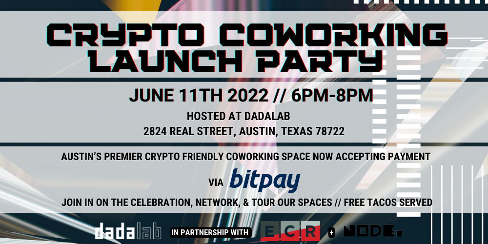 dadaLab Crypto Coworking Launch Party promotional image