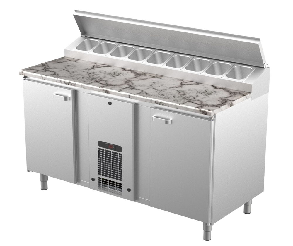 Coolpart PK KLE-1620 (sten) Bagerikylbänk (400x600mm)
