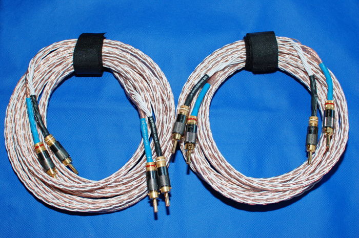 Kimber Kable 8TC- 5M (15FT) pair speakers cables termin...