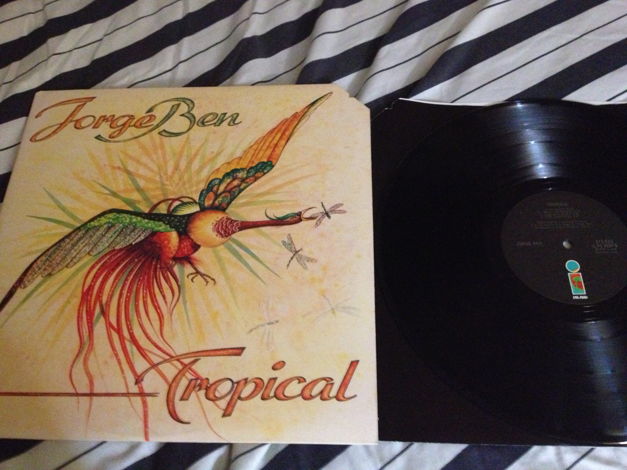 Jorge Ben - Tropical LP  NM Black Island Label