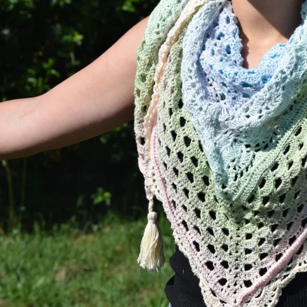 Summer Freshness Shawl