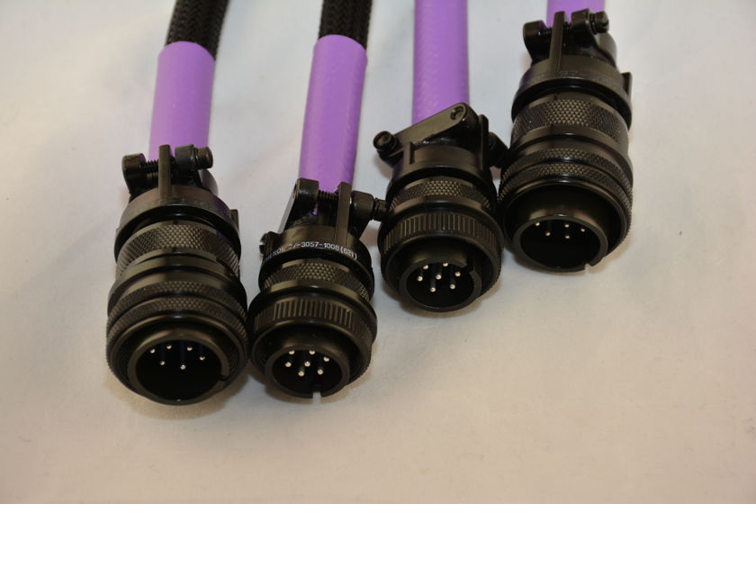 Revelation Audio Labs umbilical power cable kit for WAVAC PRT1 preamplifier and LCRX2 phono