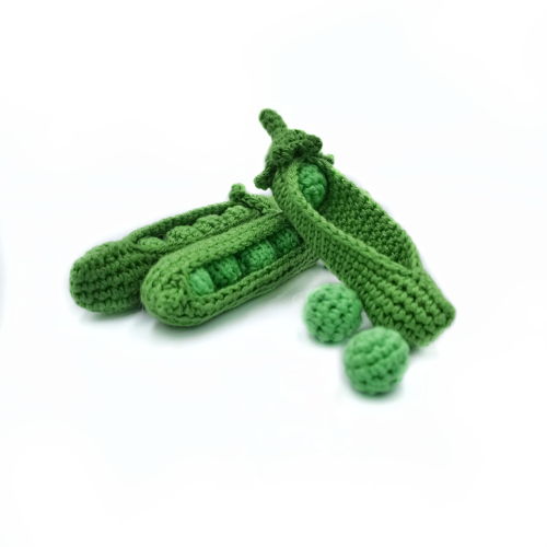 VEGETABLES crochet patterns PDF - kohlrabi cabbage, tomato, peas in a pod, corn on the cob, lettuce. Amigurumi Set Summer Crochet Vegetables