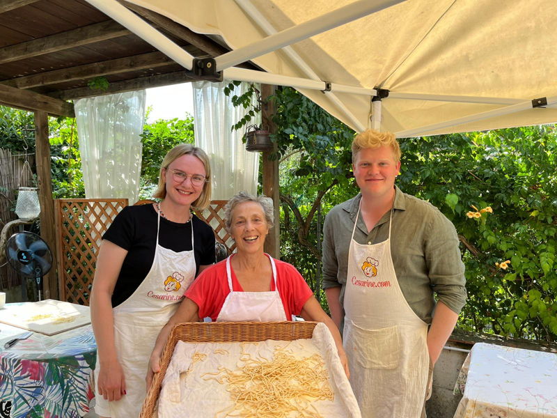 Cursos de cocina Lucca: Curso de cocina en Lucca: pasta y delicias fritas