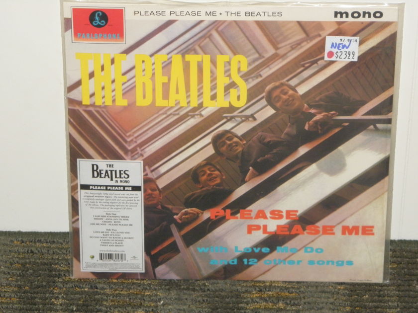 The Beatles   "Please,Please Me" - Parlophone PMC 1202 Flipback cover/ Black/Gold labels pressing Current issue