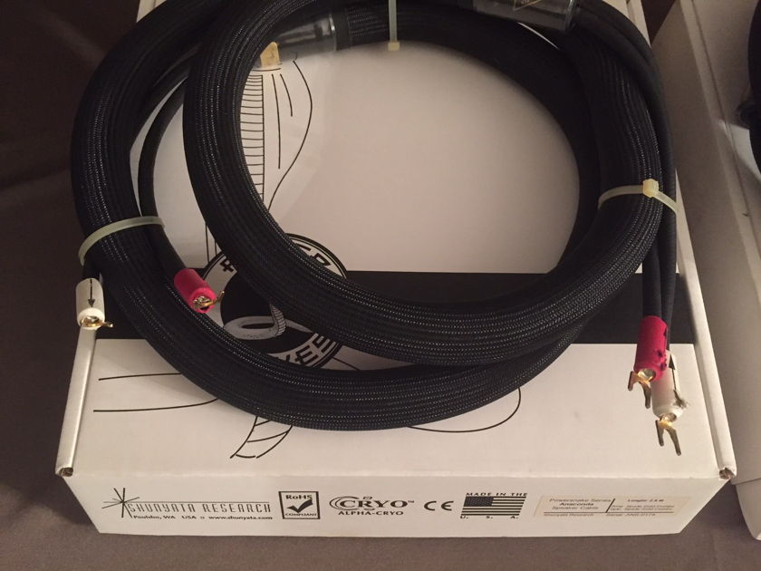 Shunyata Research Anaconda 2.5-m Speaker Cable
