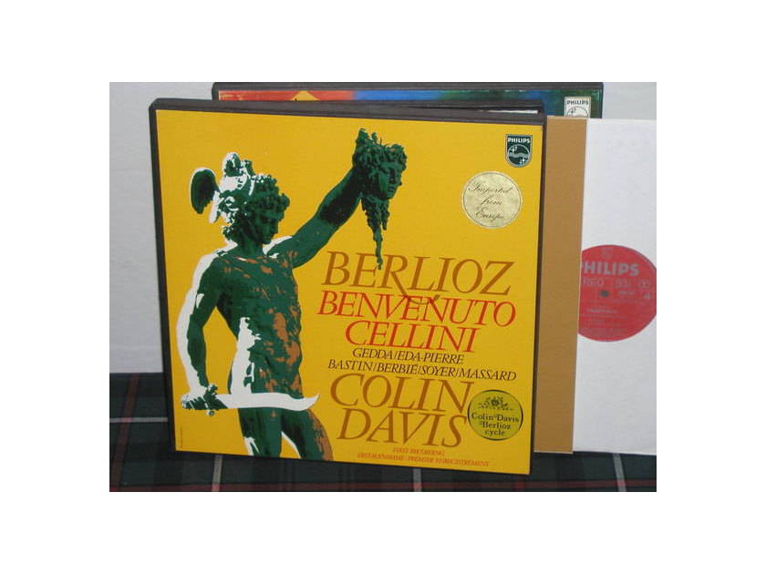 Davis/ROHO Covent Garden - Berlioz Benvenuto Philips Import pressing 6500