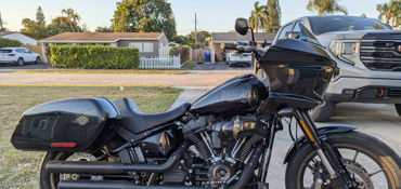 2023 HARLEY-DAVIDSON LOW RIDER ST motorcycle for rent near Hollywood, FL