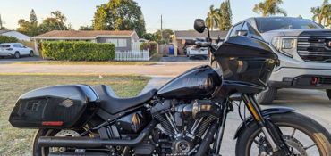 2023 HARLEY-DAVIDSON LOW RIDER ST motorcycle for rent near Hollywood, FL