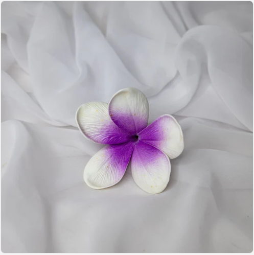 Picasso Frangipani Flowerhead (6 Pack) - Realistic Artificial Flowers - Image 7
