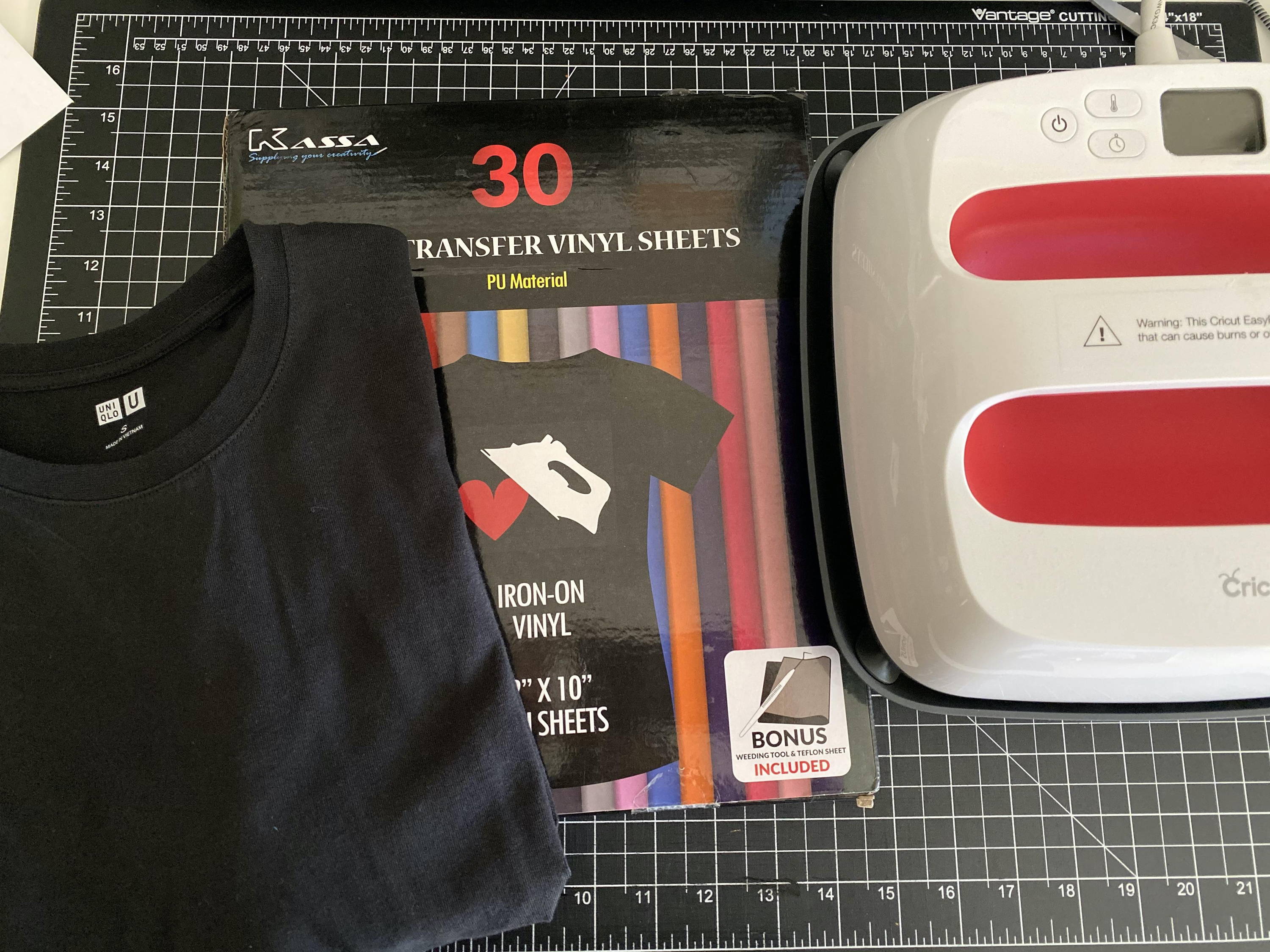 Pumpkin Shirt Design with Kassa Heat Transfer Vinyl - Iron On Cricut
