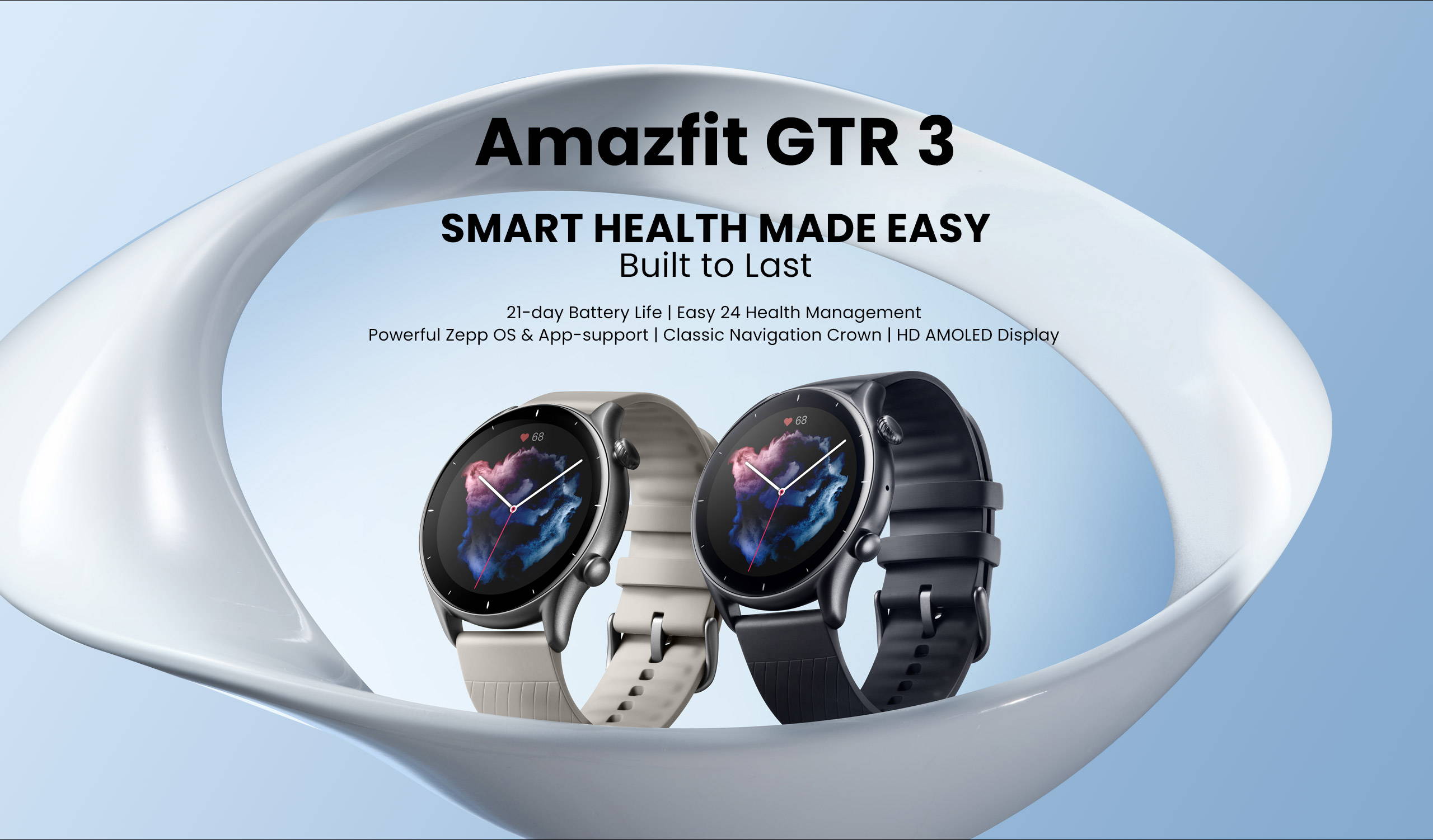 Smartwatch A M A Z F I T Gtr 3 KaBuM