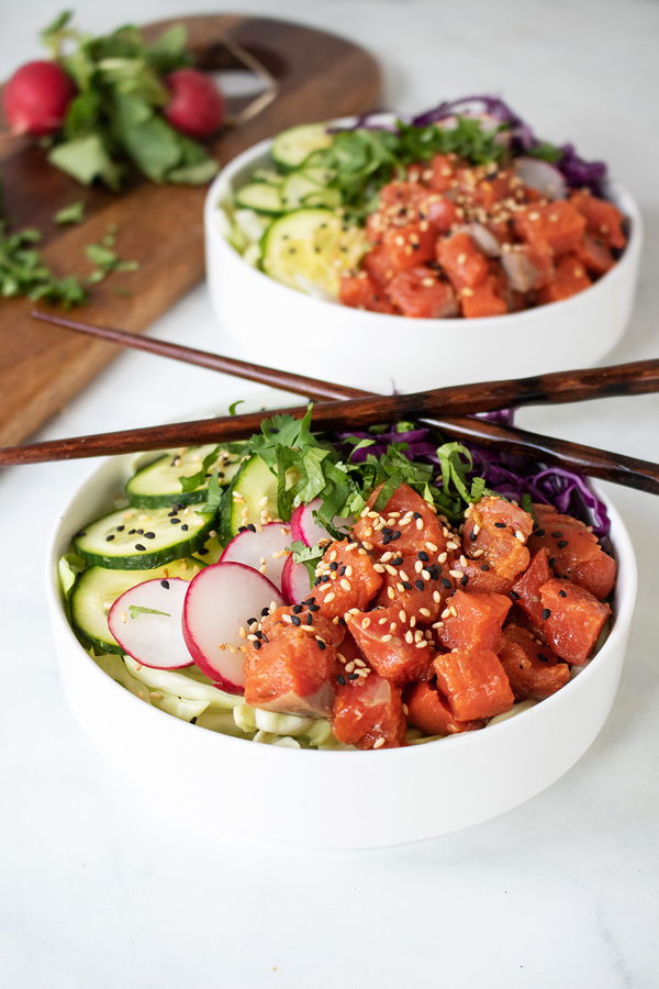 keto poke bowl