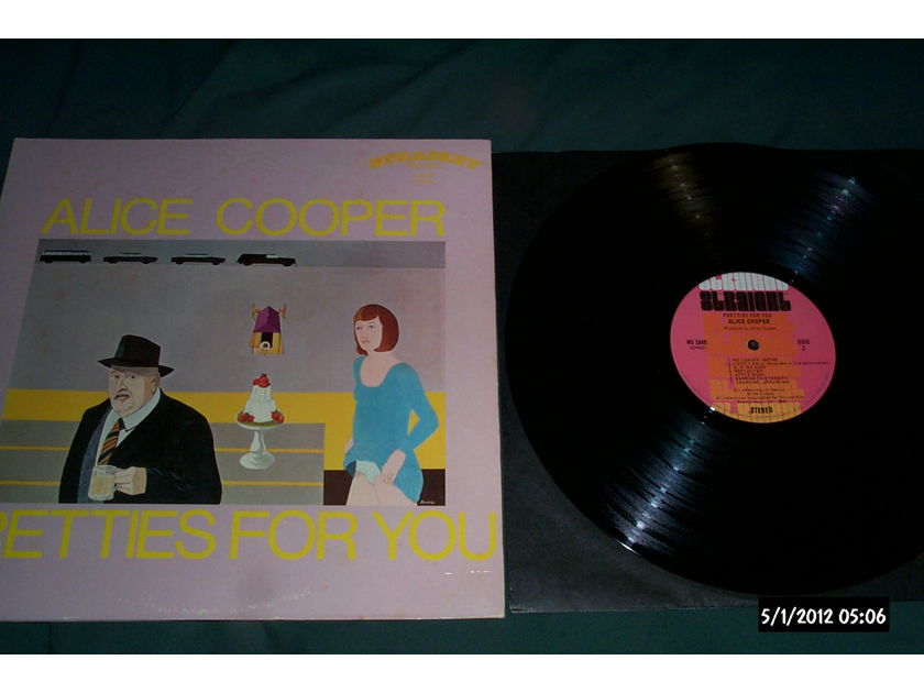 Alice Cooper - Pretties For You Vinyl LP rare straight label lp nm