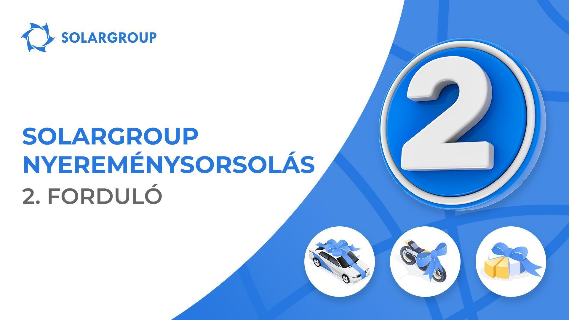 November 1-jén kezdődik a SOLARGROUP nyereménysorsolás második fordulója.