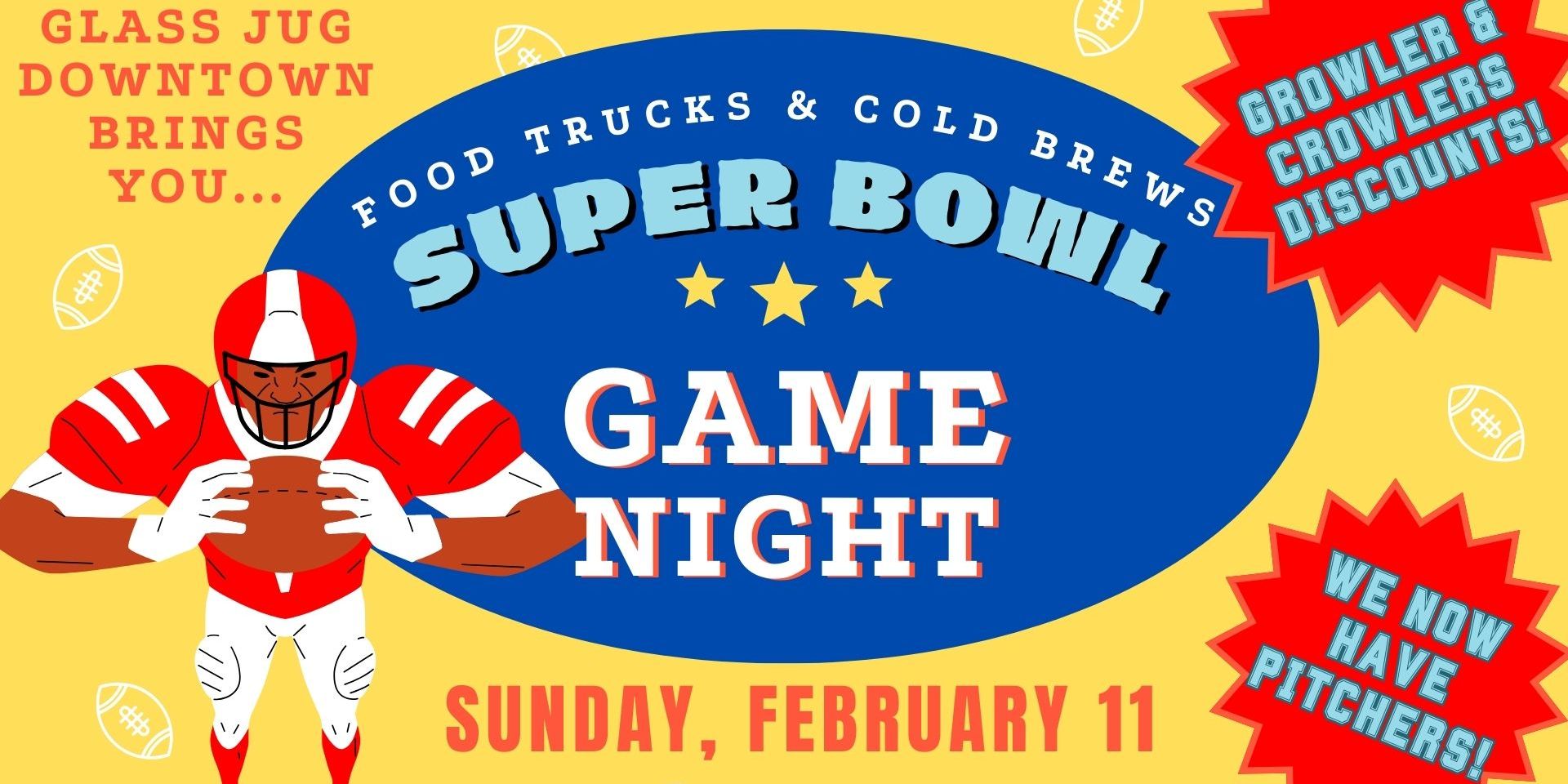 Super Bowl Party promotional image