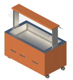 Coolpart Buffe KTV 6GN H/S Kall Buffevagn