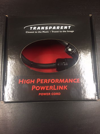 Transparent Audio High Performance PowerLink 2m, in-box...