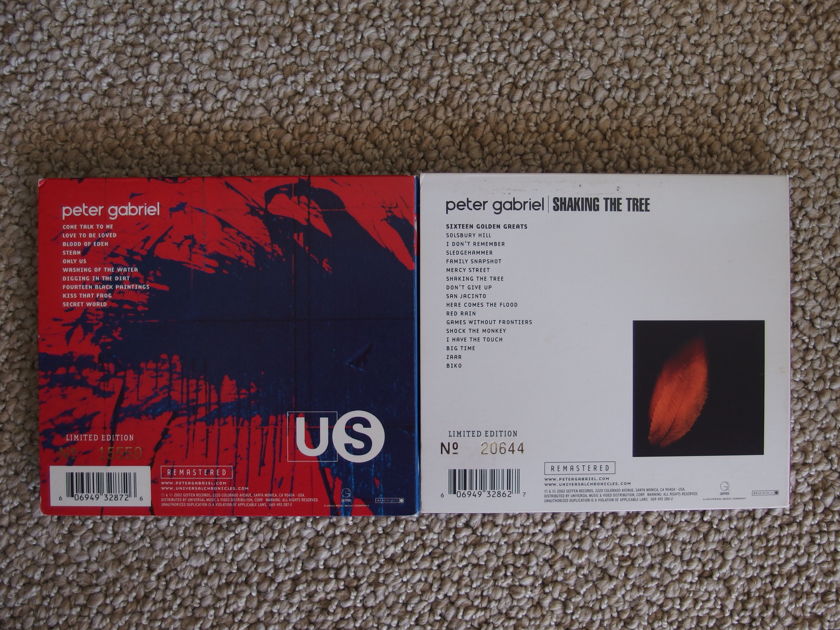 Peter Gabriel: - US and Shaking the Tree HDCD
