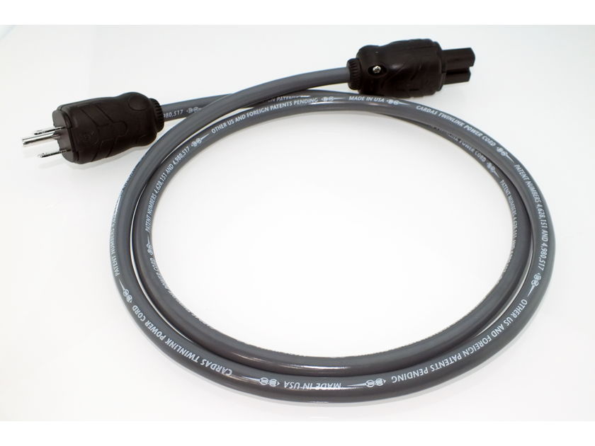 Cardas Audio Twinlink AC Power Cable (1.5M): New-in-Bag; Certificate of Authenticity; 50% Off