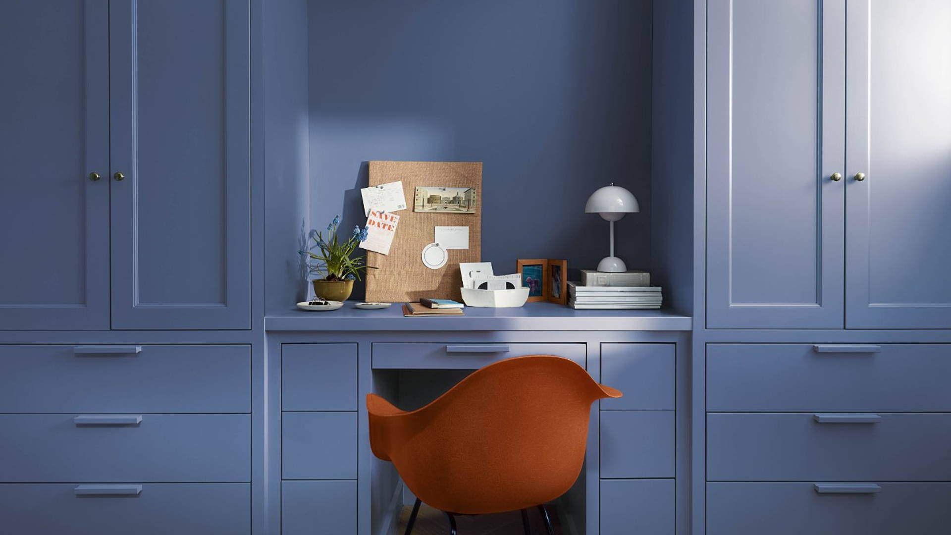 Featured image for Benjamin Moore Beats Pantone To the Punch and Announces Blue Nova As Color of the Year 2024