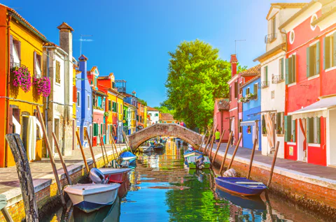 From Punta Sabbioni: Murano and Burano Islands Boat Tour