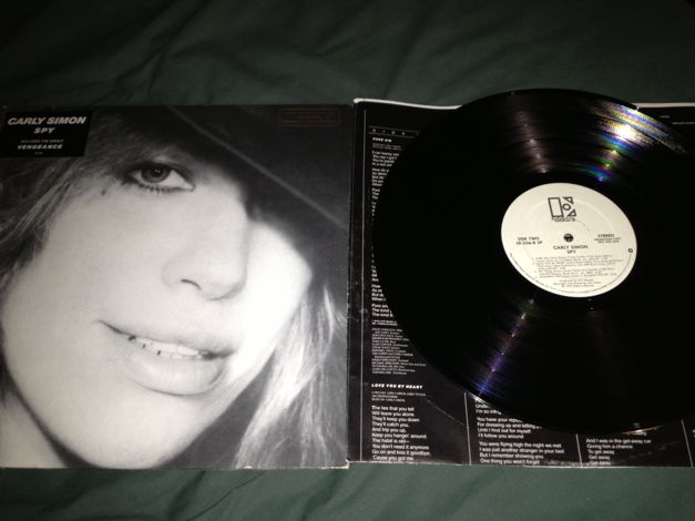 Carly Simon -  Spy Elektra Records White Label Promo  L...
