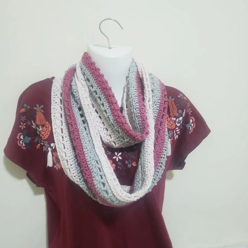 Infinity Crochet Scarf