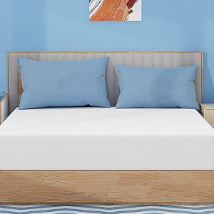 FDW 12 inch Gel Memory Foam Mattress Medium Firm Mattresses for Cool Sleep Relieving Pressure Relief CertiPUR-US Certified Mattress in a Box (King)