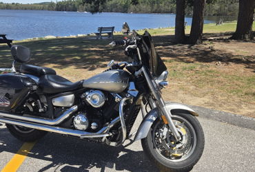 2008 YAMAHA V STAR 1300 motorcycle for rent near Manchester, NH