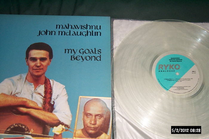 John McLaughlin - My Goal's Beyond Ryko Clear Vinyl LP NM
