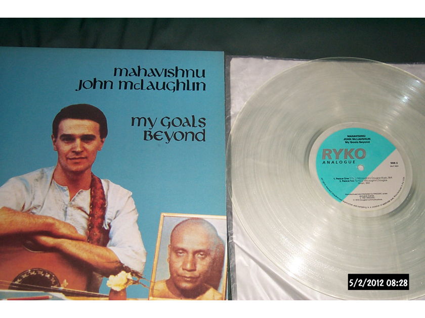 John McLaughlin - My Goal's Beyond Ryko Clear Vinyl LP NM
