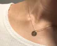 Primark Semi-Precious Stone Initial H Necklace