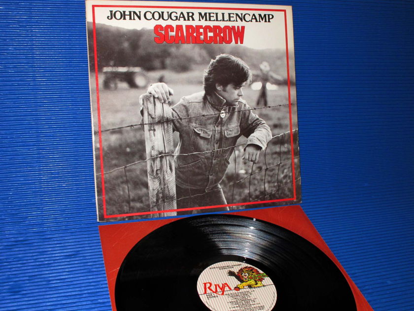 JOHN COUGAR (MELLENCAMP) - - "Scarecrow"  - Riva 1985 R Ludwig