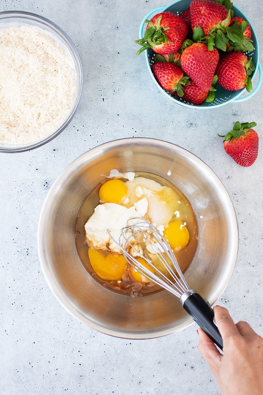 keto strawberry cake