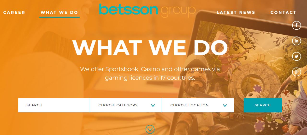 Betsson Group product / service