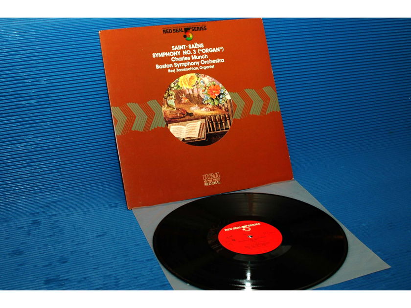 ST-SAENS / Munch   - "Symphony 3 'Organ'" -  RCA .5 Series 1981 Audiophile