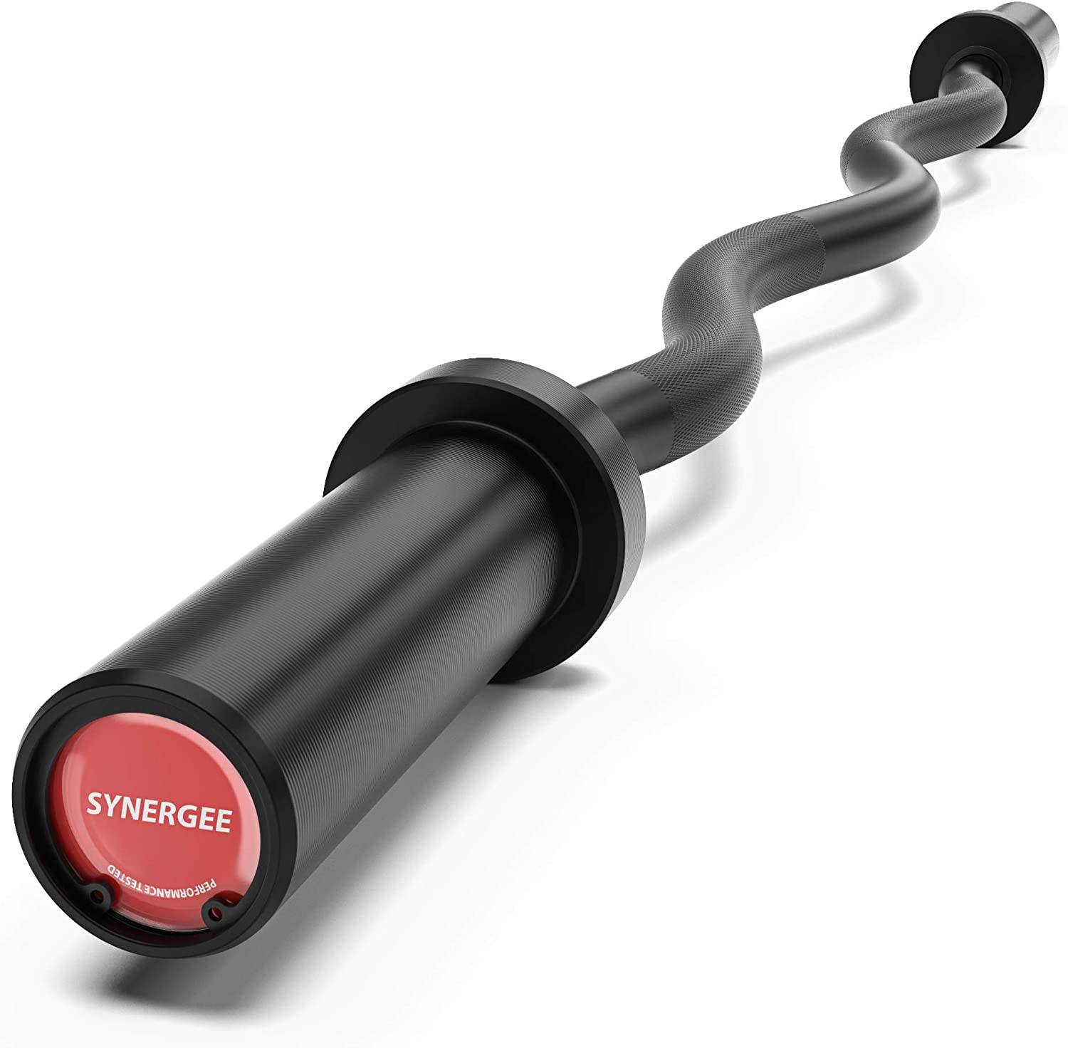 Synergee Commercial EZ Curl Olympic Bar